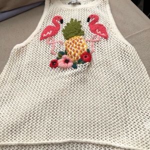 Knitted tank top